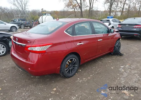 2015 Nissan Sentra Sv z USA, uszkodzony, nr VIN 3N1AB7AP9FL690218